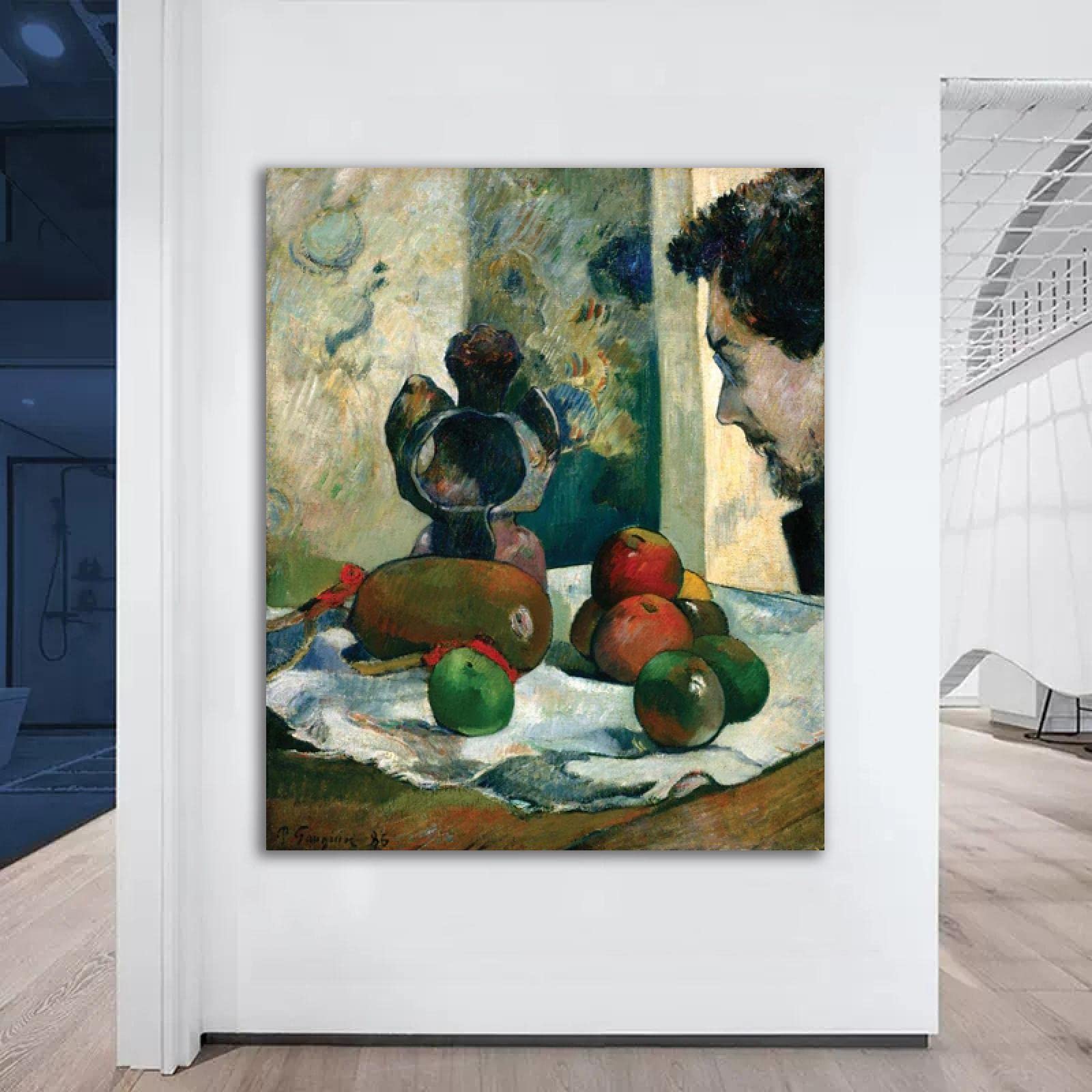 F6号 エドガー・ドガ ドビニ嬢 キャンバスアート F6号 エドガー・ドガ